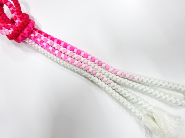 正絹　手組帯締め