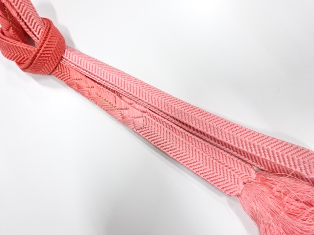 正絹　手組帯締め