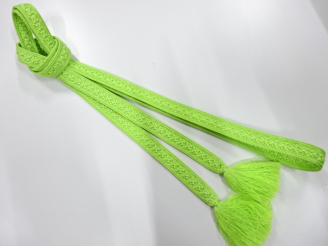 正絹　手組帯締め