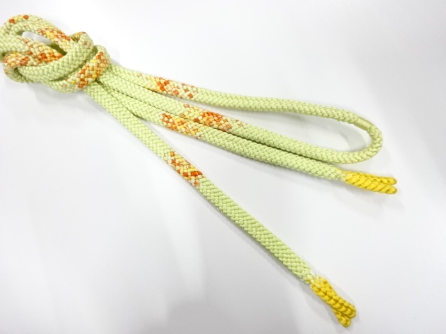 正絹　手組帯締め