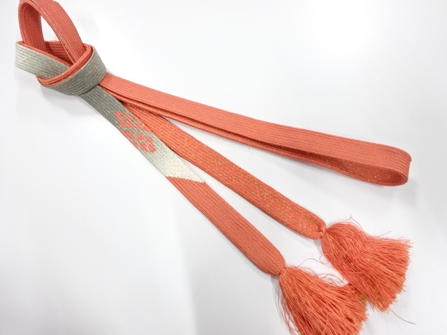 正絹　手組帯締め