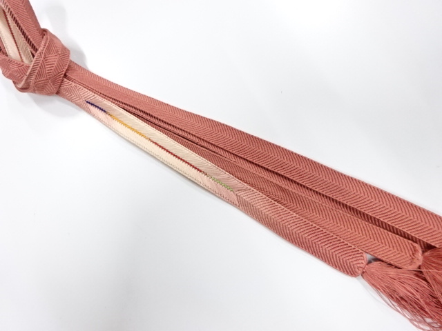 正絹　手組帯締め