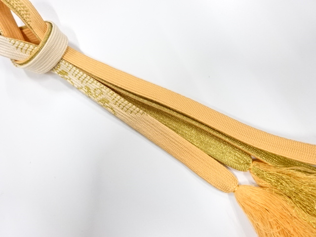 正絹　手組帯締め