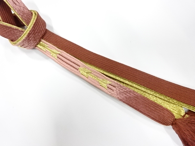 正絹　手組帯締め