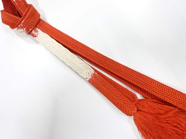 正絹　手組帯締め