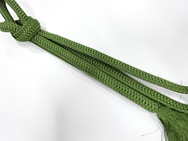 正絹　手組帯締め