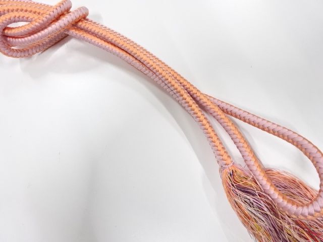 正絹　手組帯締め