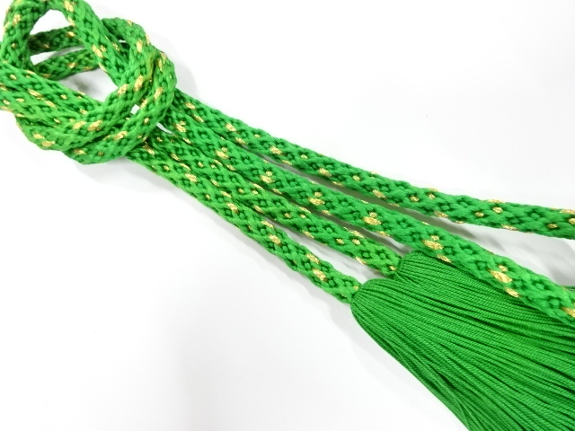 正絹　手組帯締め