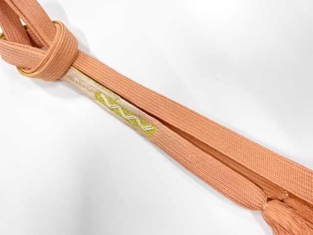 正絹　手組帯締め