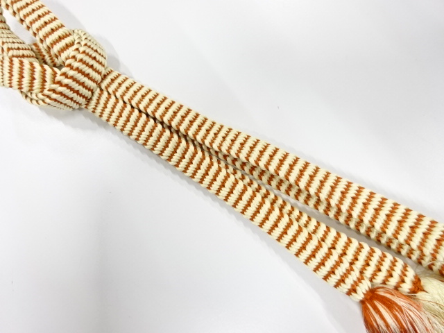 正絹　手組帯締め