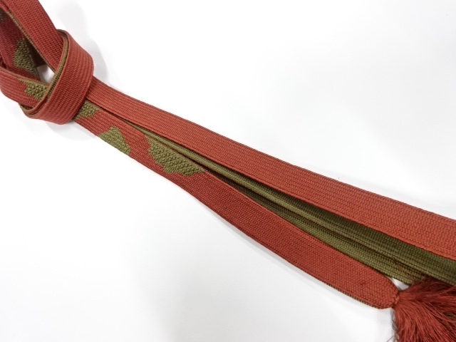 正絹　手組帯締め