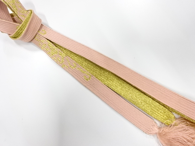 正絹　手組帯締め