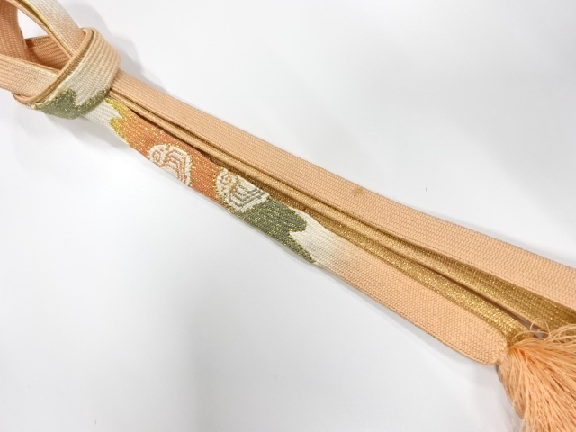 正絹　手組帯締め