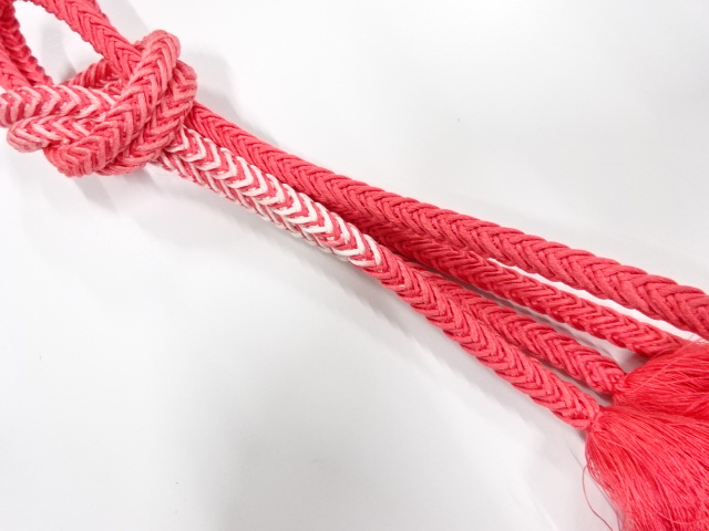 正絹　手組帯締め