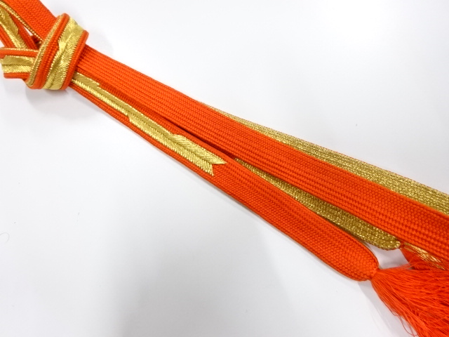 正絹　手組帯締め