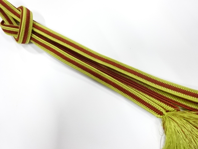 正絹　手組帯締め