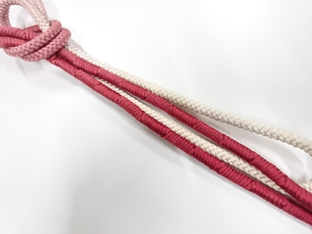 正絹　手組帯締め