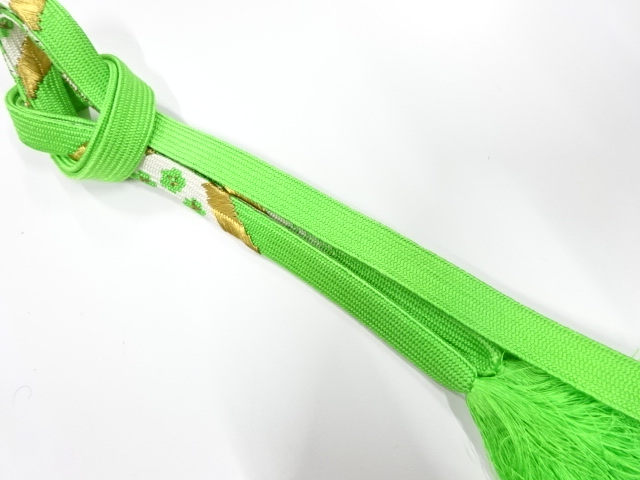 正絹　手組帯締め