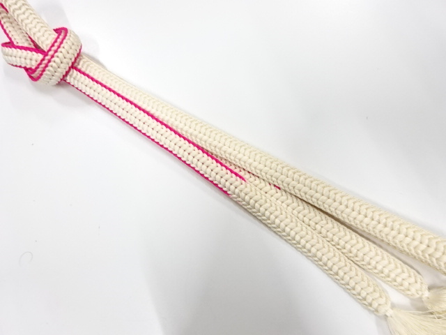 正絹　手組帯締め