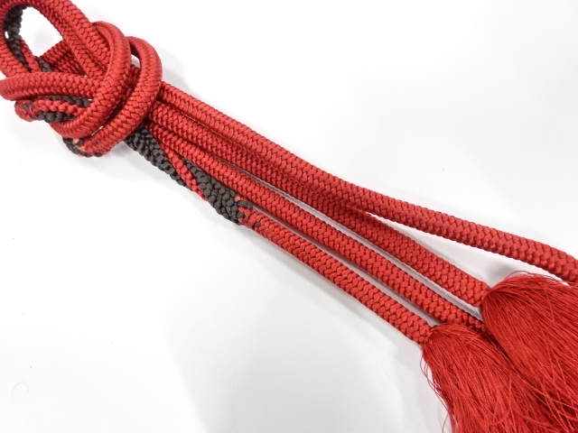 正絹　手組帯締め