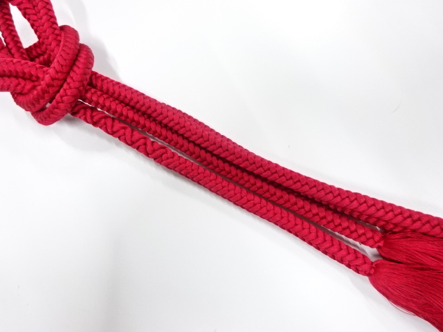 正絹　手組帯締め