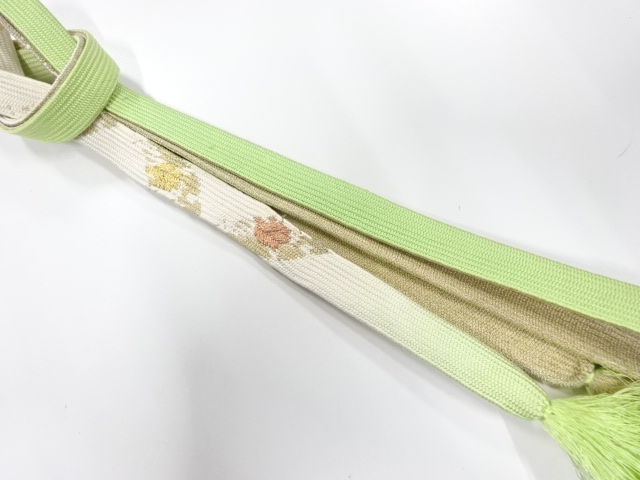 正絹　手組帯締め