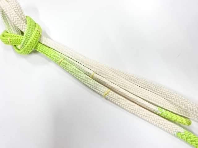 正絹　手組帯締め