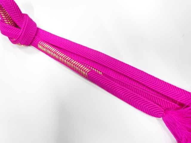 正絹　手組帯締め