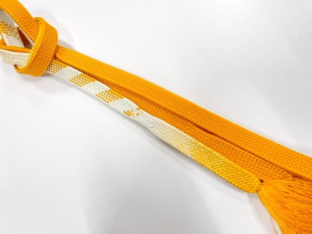 正絹　手組帯締め