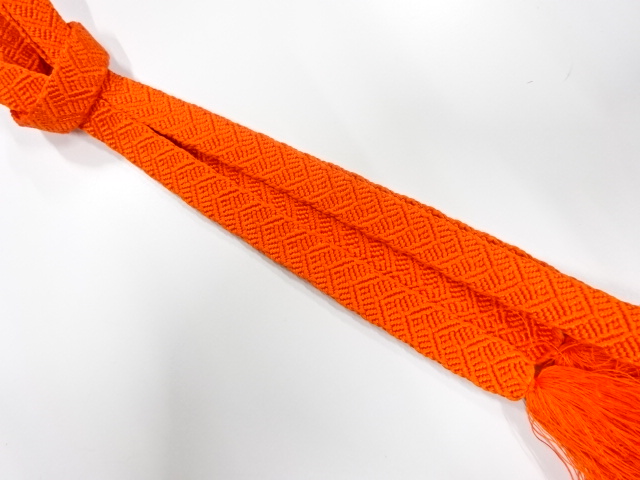 正絹　手組帯締め