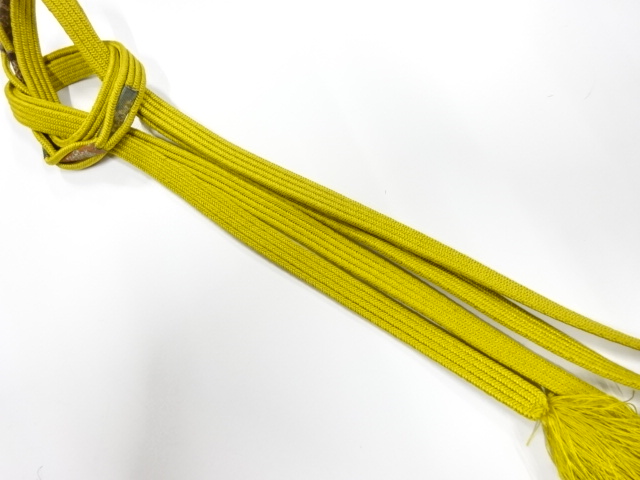 正絹　手組帯締め