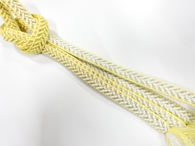 正絹　手組帯締め