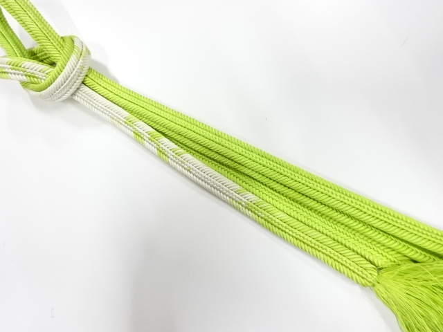 正絹　手組帯締め