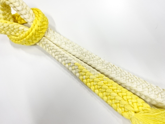 正絹　手組帯締め