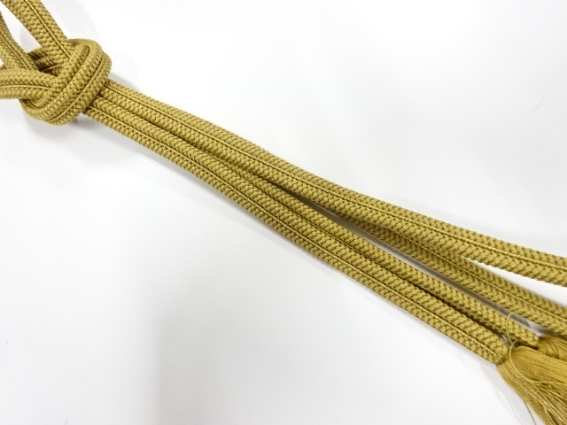 正絹　手組帯締め