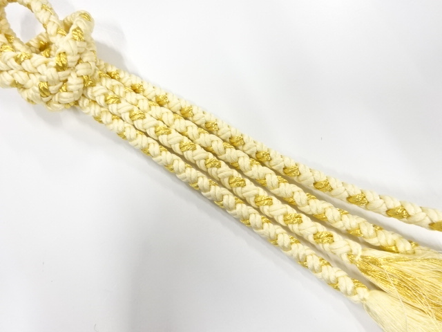 正絹　手組帯締め