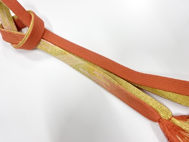 正絹　手組帯締め