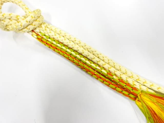 正絹　手組帯締め