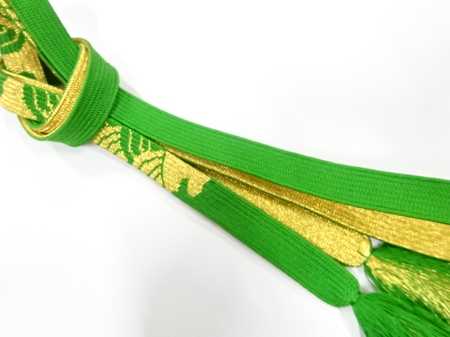 正絹　手組帯締め