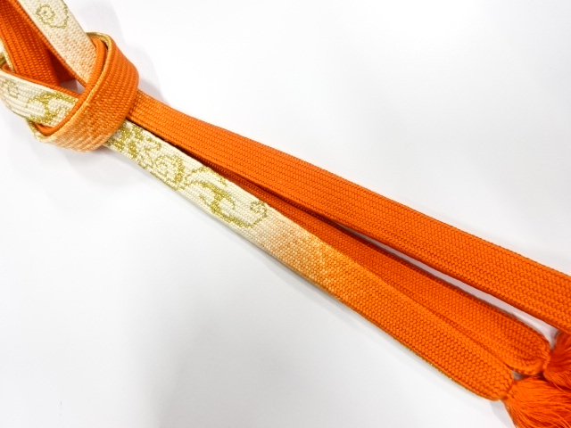 正絹　手組帯締め