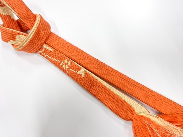 正絹　手組帯締め