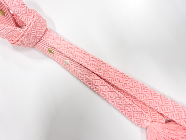 正絹　手組帯締め