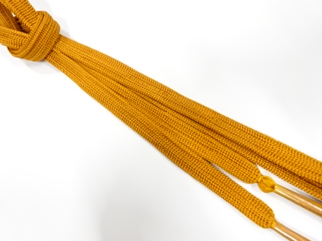 未使用品　正絹　手組帯締め