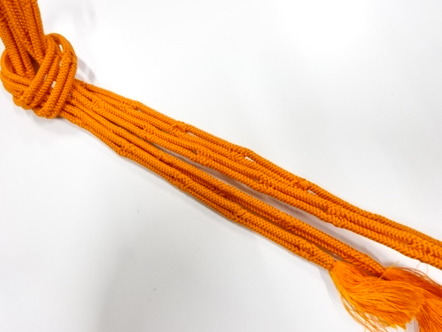 正絹　夏手組帯締め