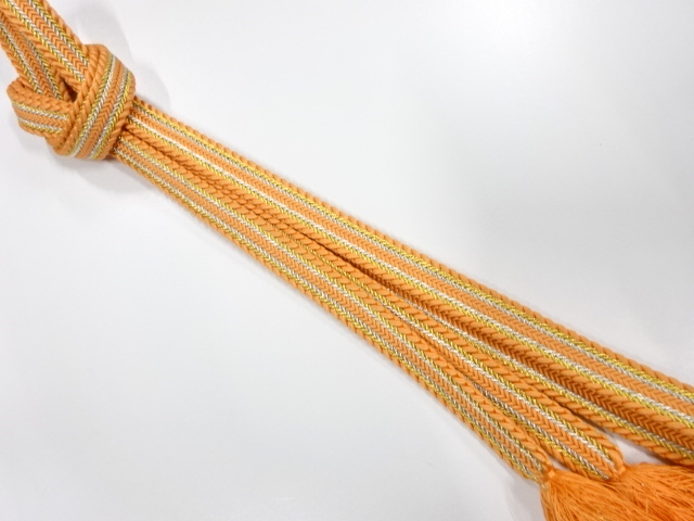 正絹　手組帯締め