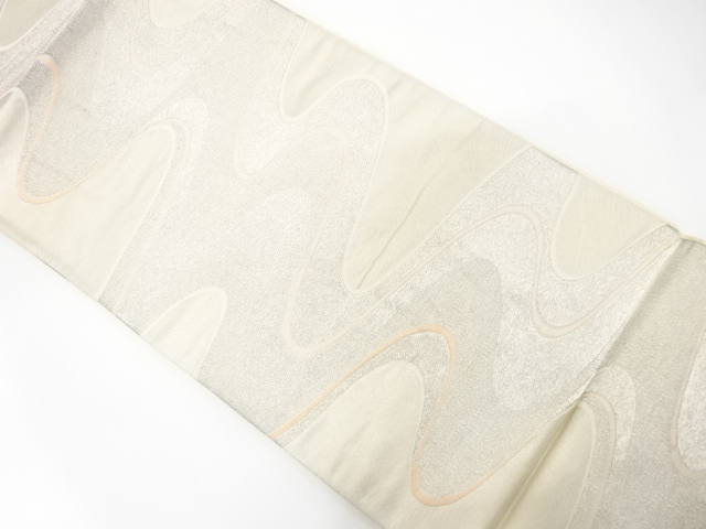 SALE!! JAPANESE KIMONO / ANTIQUE FUKURO OBI / SILK / WOVEN STREAM