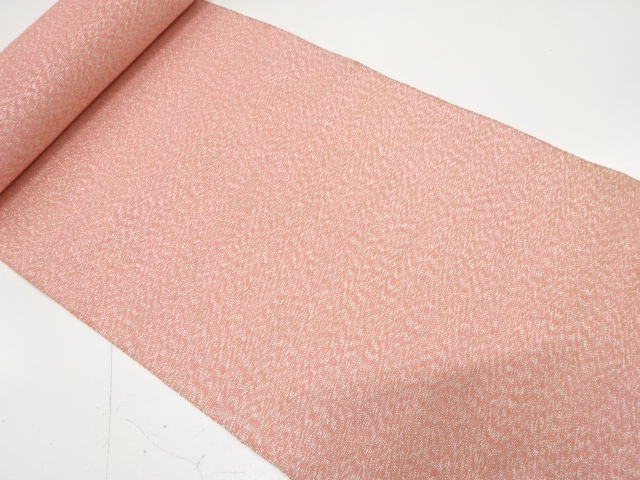 JAPANESE KIMONO / ANTIQUE BOLT FOR HASSUN OBI / SILK / TSUZURE / KASURI PATTERN