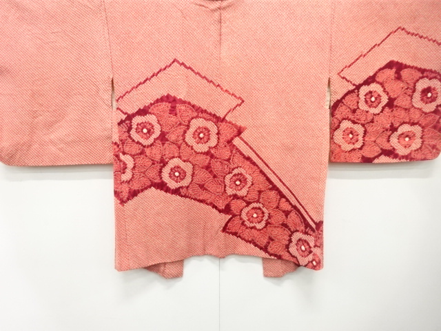 JAPANESE HAORI / ALL SHIBORI / FLORAL PLANTS