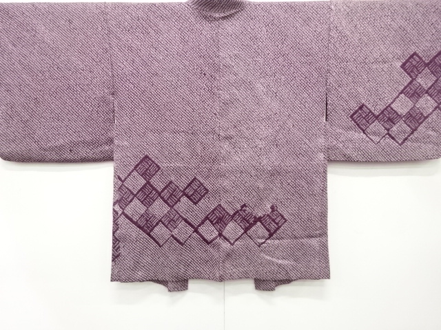 JAPANESE HAORI / ALL SHIBORI / RHOMBUS