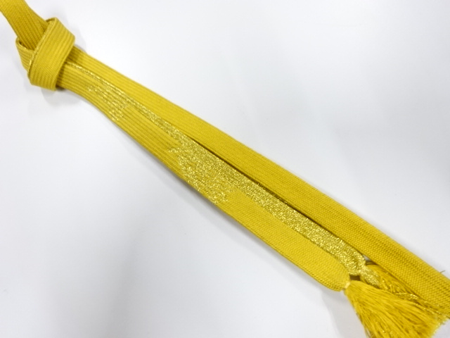 SALE!! JAPANESE KIMONO / KORAI HAND-TIED OBIJIME